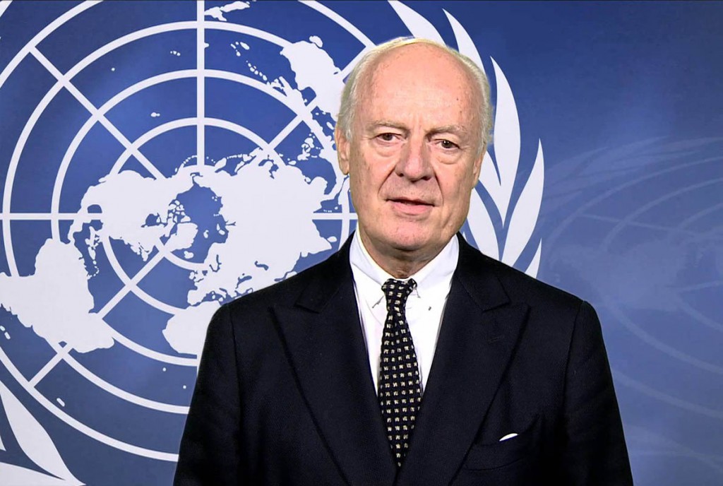 Statement by the United Nations Special Envoy for Syria, Staffan de Mistura