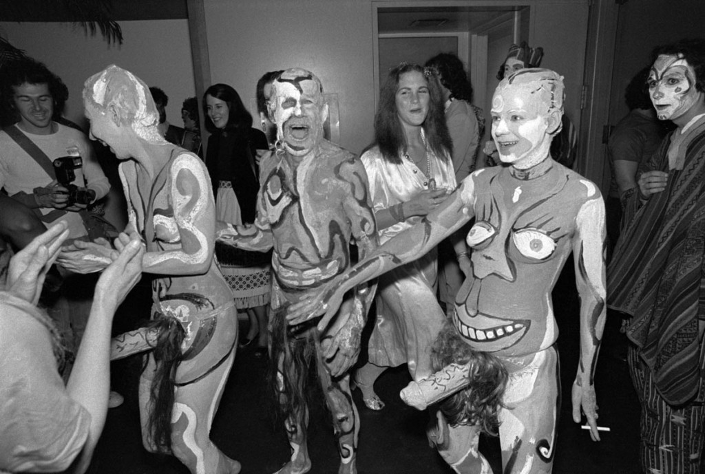 28 Oct 1977 --- Partygoers in Erotic Costumes at Society Hookers' Ball --- Image by © Roger Ressmeyer/CORBIS