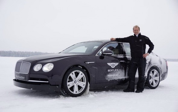 Bentley επί πάγου