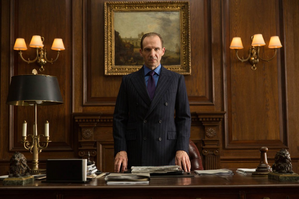 Ralph Fiennes in Metro-Goldwyn-Mayer Pictures/Columbia Pictures/EON Productions’ action adventure SPECTRE.