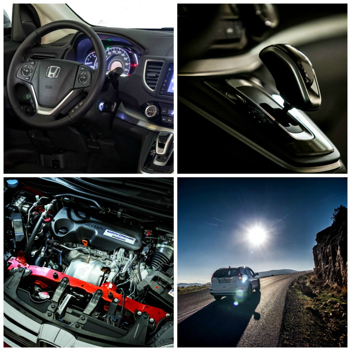 Honda CR-V collage
