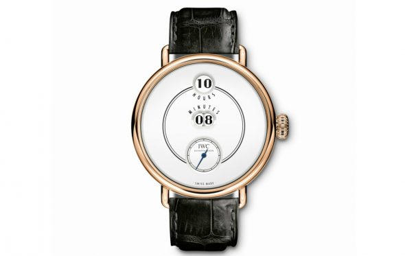 Φετίχ! Η IWC (επανα)λανσάρει ένα αναλογικό ρολόι με… ψηφιακή απεικόνιση της ώρας