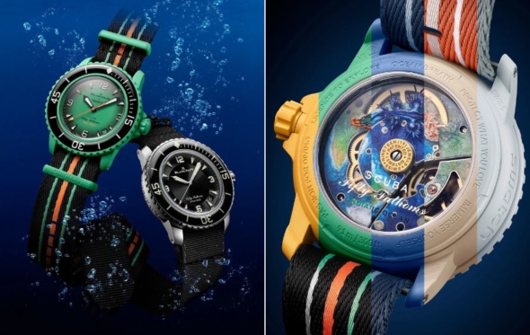 Swatch x Blancpain: μόλις γεννήθηκαν τα πιο pop καταδυτικά ρολόγια