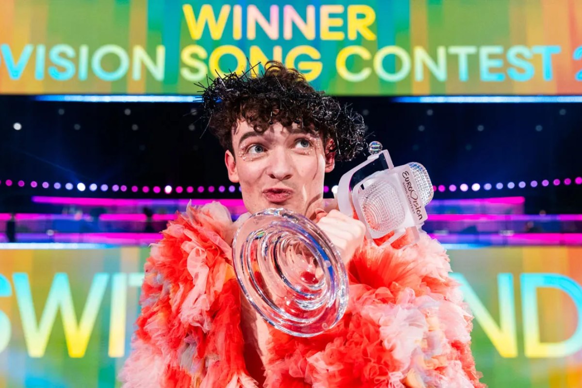 Το Nemo ήταν ο μεγάλος νικητής της Eurovision με την Ελβετία. (Όλες οι φωτογραφίες είναι από το eurovision.tv)