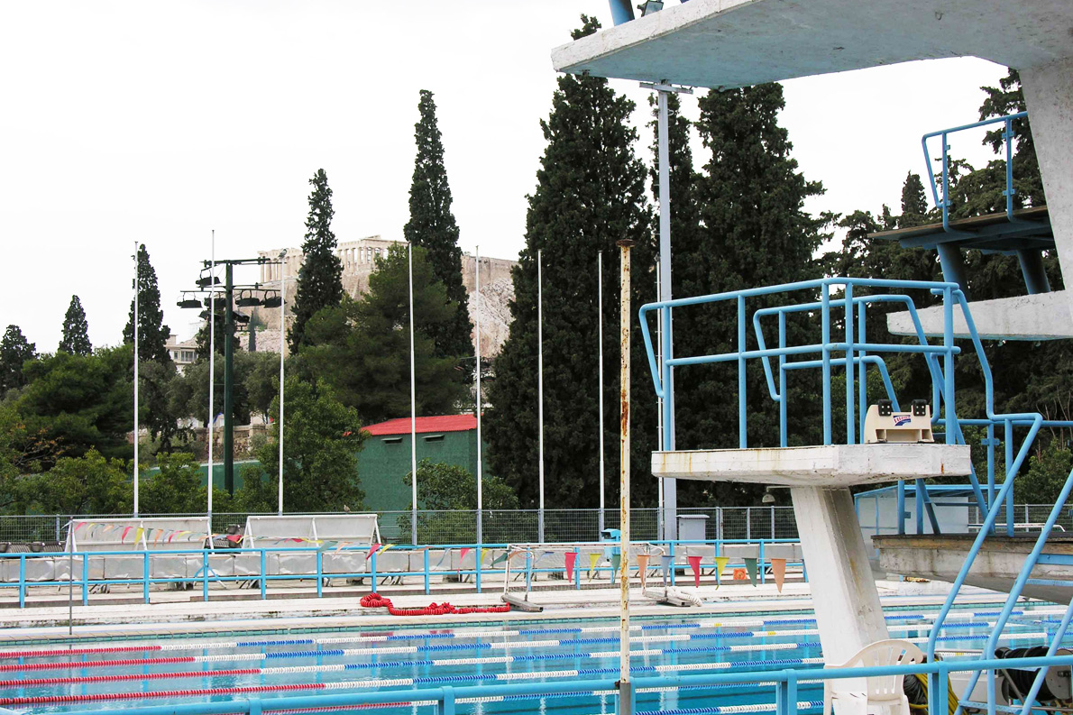 Η πισίνα του Ζαππείου στη σύγχρονη εποχή. Μια πισίνα που δεν θα ’πρεπε να αδειάζει και να κλείνει ποτέ.