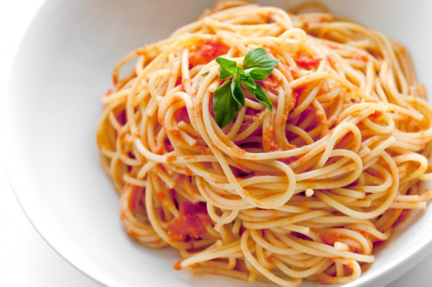 Spaghetti-with-Tomato-Sauce