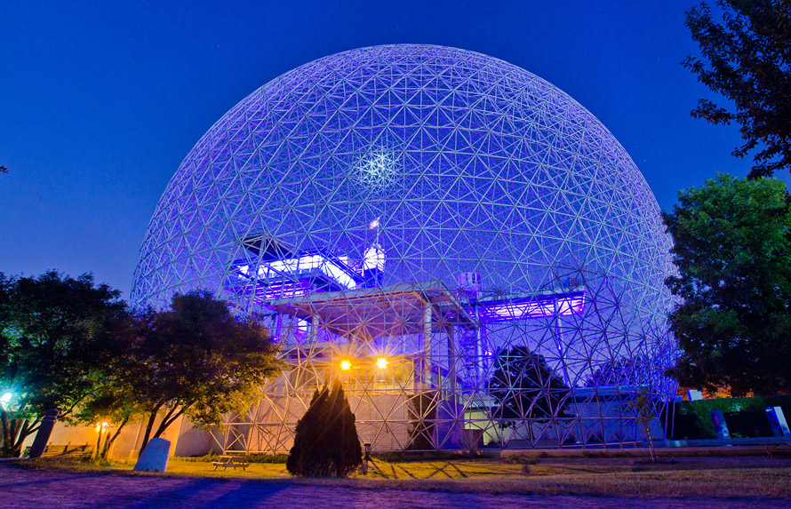 Η Βιόσφαιρα του Μόντρεαλ, του αρχιτέκτονα Richard Buckminster Fuller