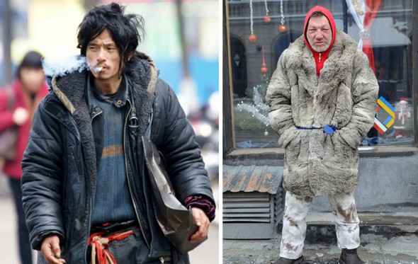 Slavik & Cheng: Όταν οι άστεγοι έγιναν κατά λάθος fashion icons